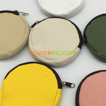 Customization Canvas Coin Purse Corporate Gifts