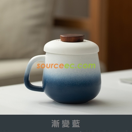 Customization Ceramic Cup With Infuser Corporate Gifts