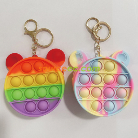 Customization Pop It Keychain Corporate Gifts