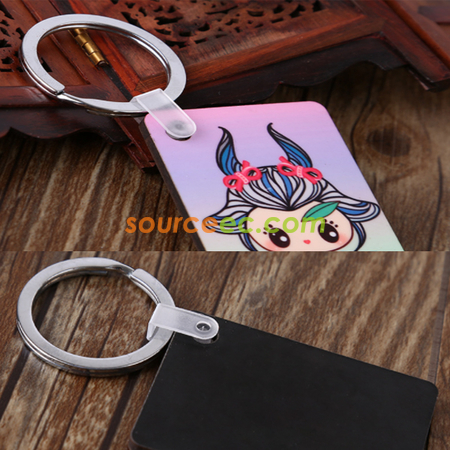 Customization Wooden Keychain Corporate Gifts