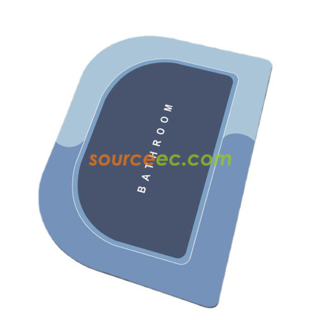 Customization Diatomaceous Earth Absorbent Fast Drying Bath Mat Corporate Gifts