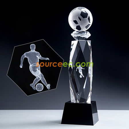 Customization Football Crystal Seat Corporate Gifts