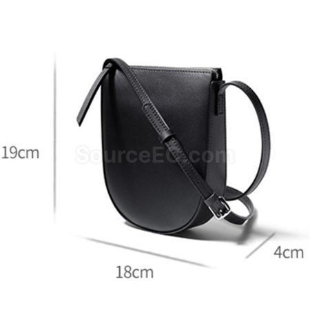 Customization Leather Shoulder Bucket Bag Corporate Gifts