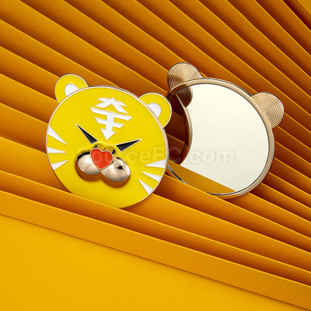 Customization Tiger Alloy Mirror Corporate Gifts
