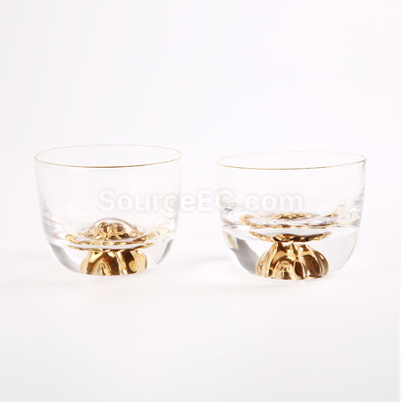 Customization Japanese Crystal Glass Teacup Corporate Gifts
