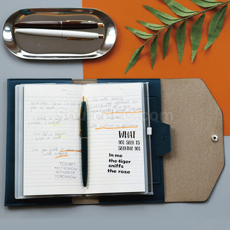 Customization PU Multi-functional  Notebook with Passport Cover Corporate Gifts