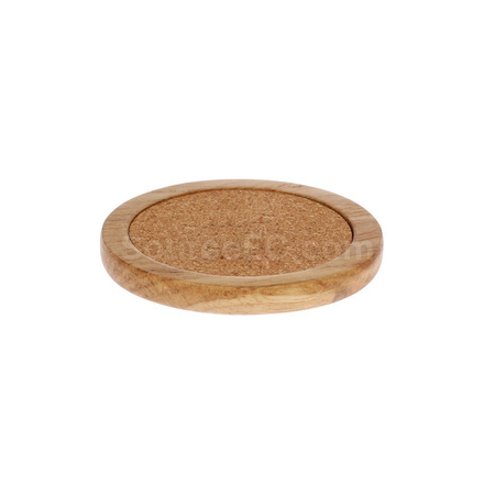 Customization Bamboo Wood Absorbent Coaster Corporate Gifts