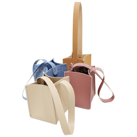 Customization Portable Leather Cup Cover Corporate Gifts