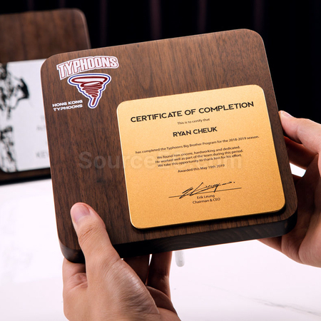Customization Wooden Plaque Corporate Gifts