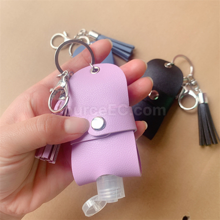 Customization Hand Sanitizer Leather Case Corporate Gifts