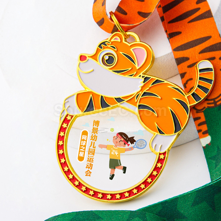 Customization Year Of The Tiger Metal Medal Corporate Gifts