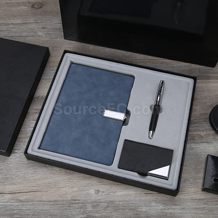 Customization Card Holder And Notebook Gift Set Corporate Gifts