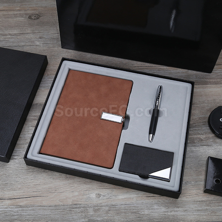 Customization Card Holder And Notebook Gift Set Corporate Gifts