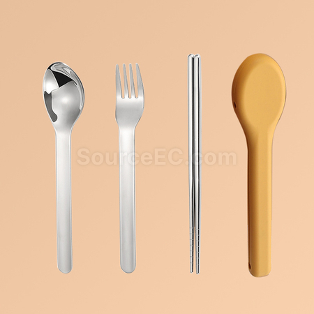 Customization Tableware with Silicone Box Corporate Gifts