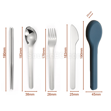 Customization Tableware with Silicone Box Corporate Gifts