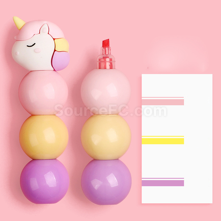 Customization Unicorn Highlighter Corporate Gifts