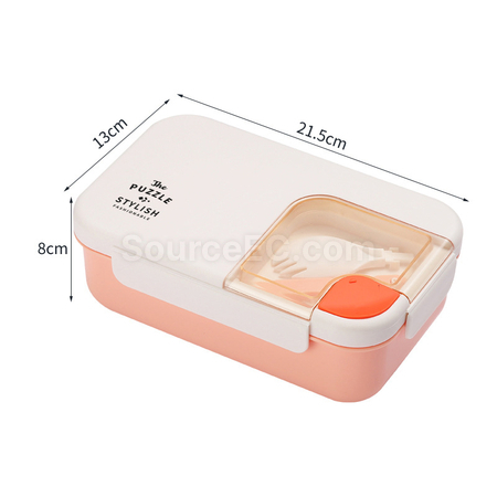 Customization Portable Lunch Box With Tableware Corporate Gifts