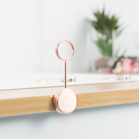 Customization Creative Self-Adhesive Metal Note Holder Corporate Gifts
