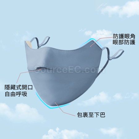 Customization Klein Blue Disposable Face Mask Corporate Gifts