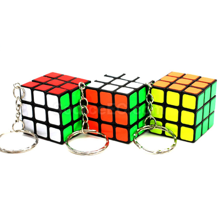 Rubik's Cube Keychain