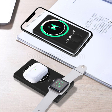 Customization 3-in-1 Wireless Power Bank Corporate Gifts