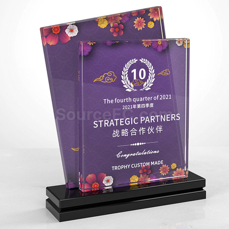 Customization Crystal Trophy Corporate Gifts