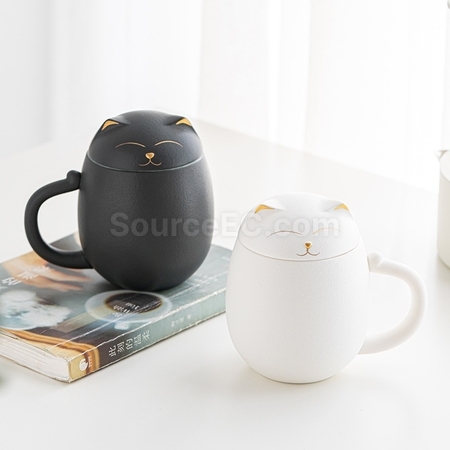 Customization Zhaocai Cat Tea Cup Corporate Gifts
