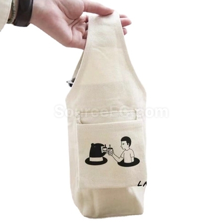 Customization Milk Tea Portable Cloth Bag Corporate Gifts