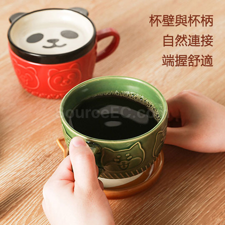 Customization Japanese Teacup with Lid Corporate Gifts