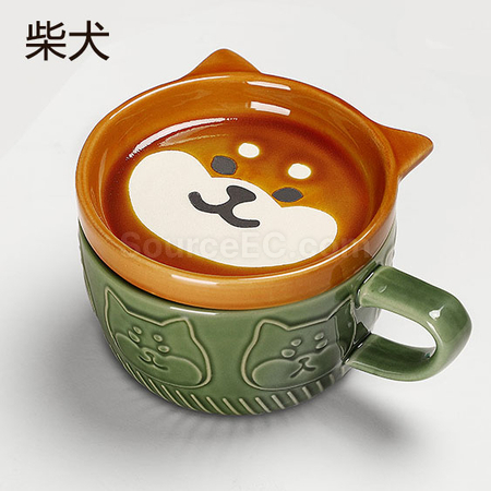 Customization Japanese Teacup with Lid Corporate Gifts