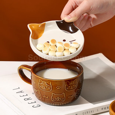 Customization Japanese Teacup with Lid Corporate Gifts