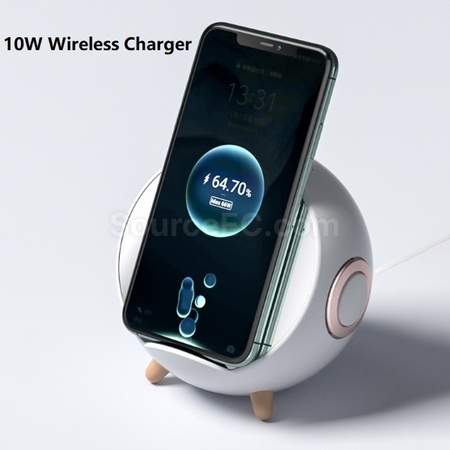 Customization 10W Wireless Charger Bluetooth Speaker Corporate Gifts