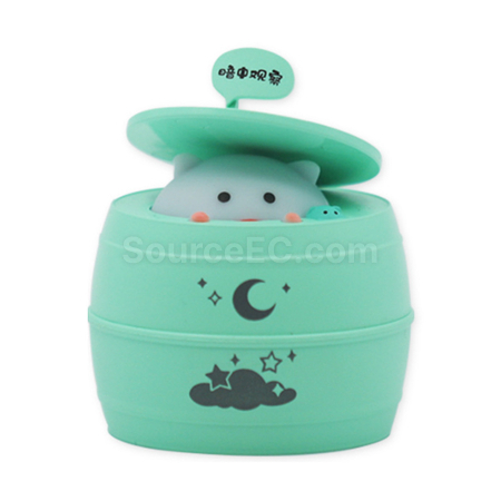 Customization Cute Barrel Night Light Corporate Gifts
