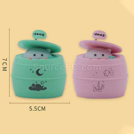 Customization Cute Barrel Night Light Corporate Gifts