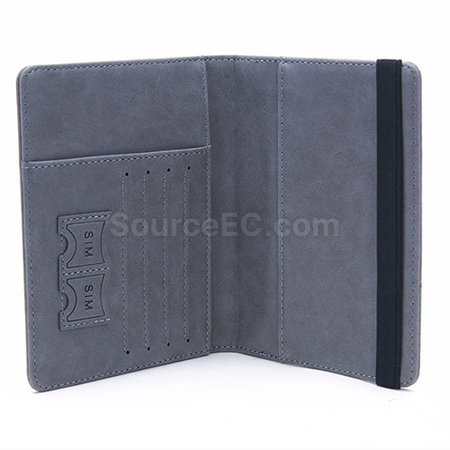 Customization Pu RFID Passport Case Corporate Gifts