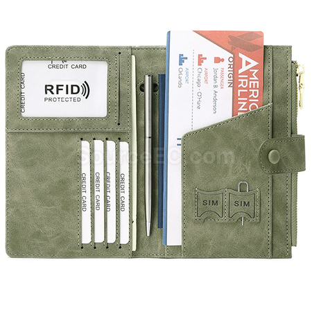 Customization Pu RFID Passport Case Corporate Gifts