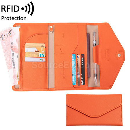Customization Pu RFID Passport Case Corporate Gifts