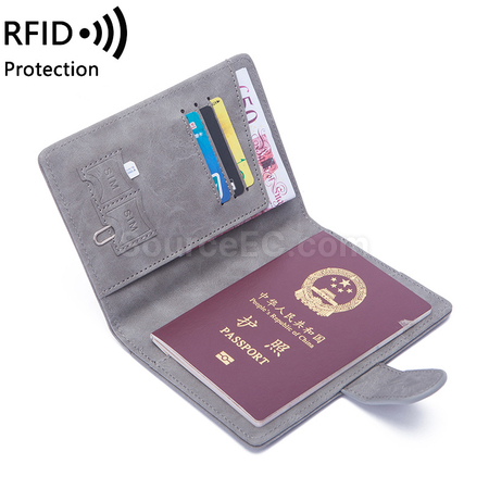 Customization Pu RFID Passport Case Corporate Gifts