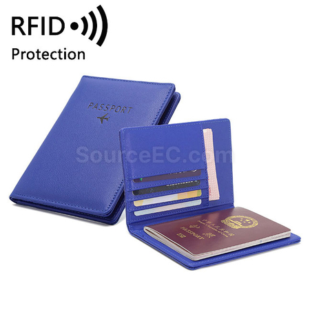 Customization Pu RFID Passport Case Corporate Gifts