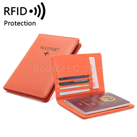 Customization Pu RFID Passport Case Corporate Gifts