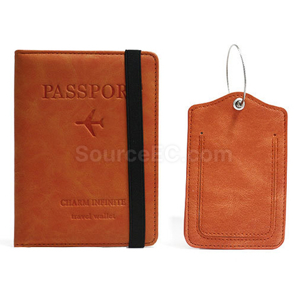 Customization Passport Covers and Luggage Tags Gift Set Corporate Gifts