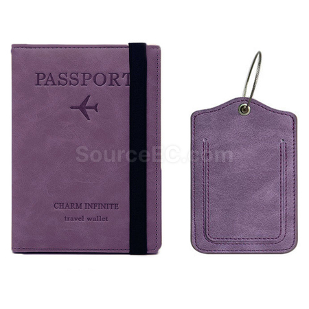 Customization Passport Covers and Luggage Tags Gift Set Corporate Gifts