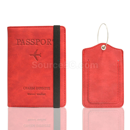 Customization Passport Covers and Luggage Tags Gift Set Corporate Gifts