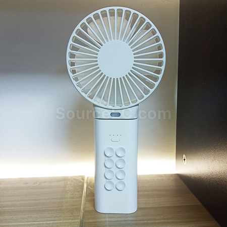 Customization Power Bank With Fan  Corporate Gifts