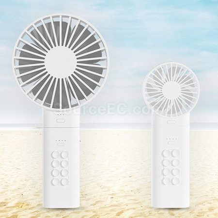 Customization Power Bank With Fan  Corporate Gifts