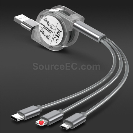 Customization One For Three Charging Cables Corporate Gifts