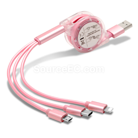 Customization One For Three Charging Cables Corporate Gifts