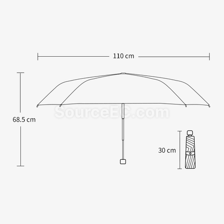 Customization 10Bone Promotional Umbrella Corporate Gifts