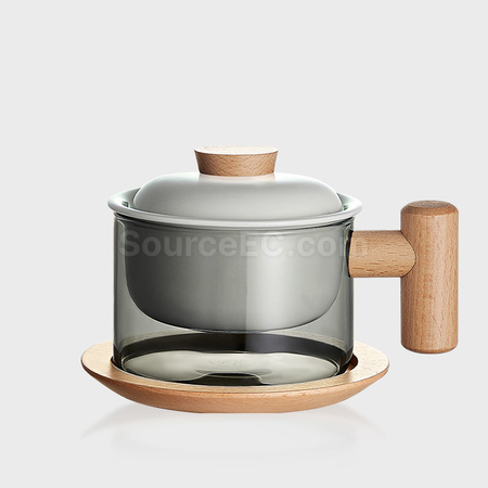 Customization Tea Making Glass Cup Corporate Gifts