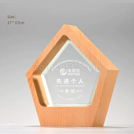 Customization Wood Crystal Corporate Gifts